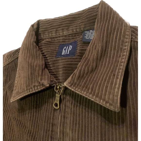Corduroy Jacket GAP | Brown Corduroy | Men's M - Picture 2 of 3